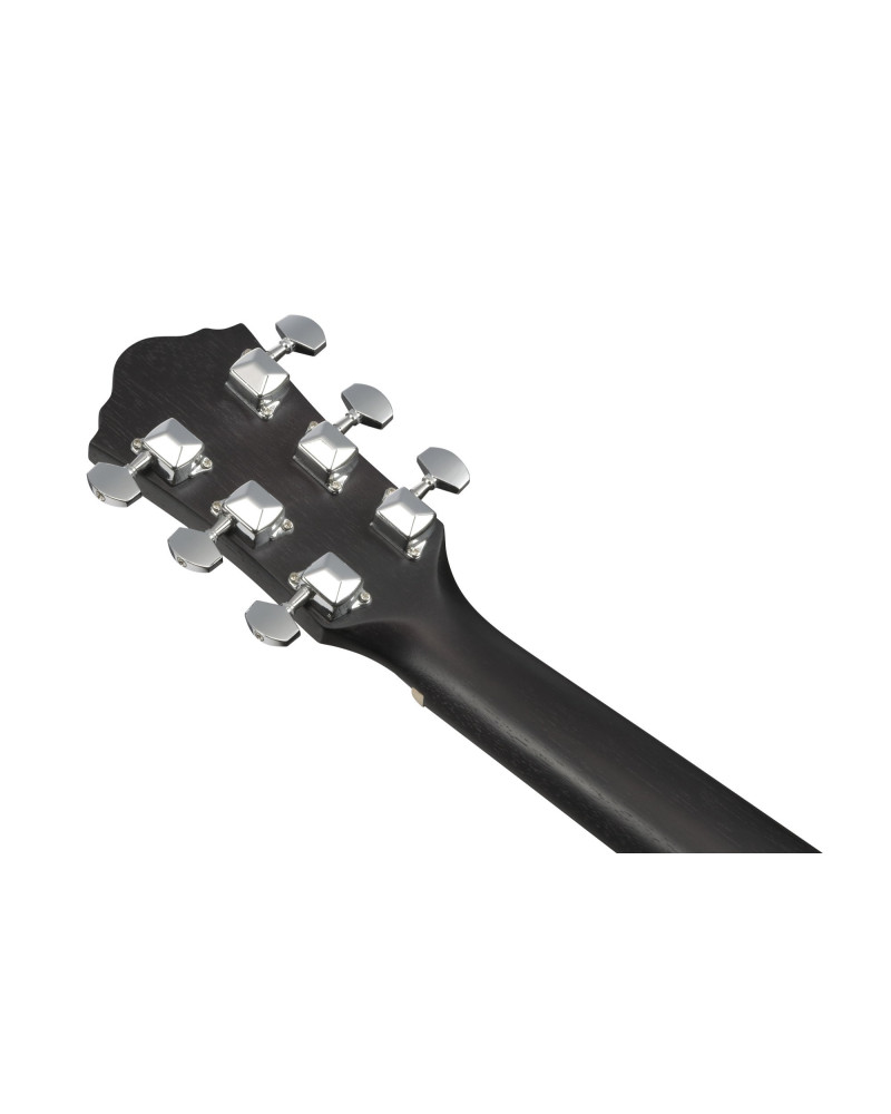 Ibanez V54NJP-WK Jampack Acoustic Guitar Set 6-String - Weathered Black Open Pore + Gig Bag, Strap, Tuner & Picks