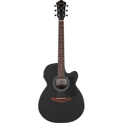 Ibanez VC44CE-WK VC Acoustic Guitar 6-String - Weathered Black Open Pore