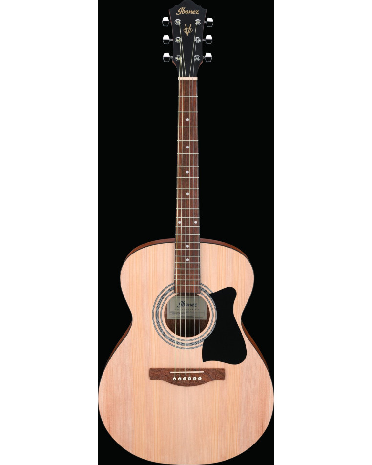 Ibanez VC50NJP-OPN Jampack Acoustic Guitar Set 6-String - Open Pore Natural + Gig Bag, Strap, Tuner & Picks