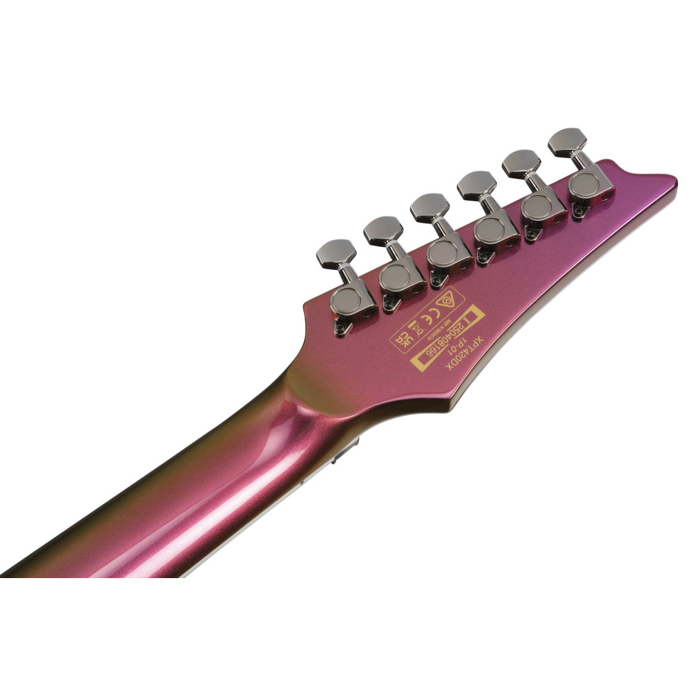 Ibanez XPT420DX-RGC XPT Electric Guitar 6-String - Rose Gold Chameleon + Gig Bag