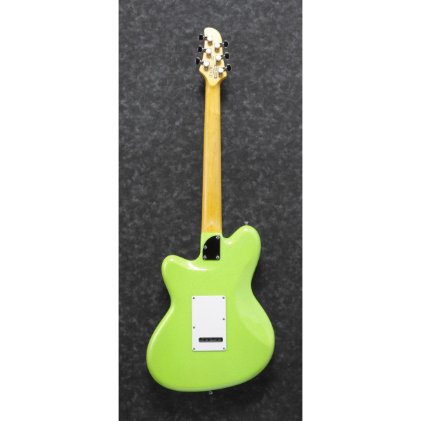Ibanez YY10-SGS Yvette Young Signature E-Guitar 6 String - Slime Green Sparkle + Special Sticker