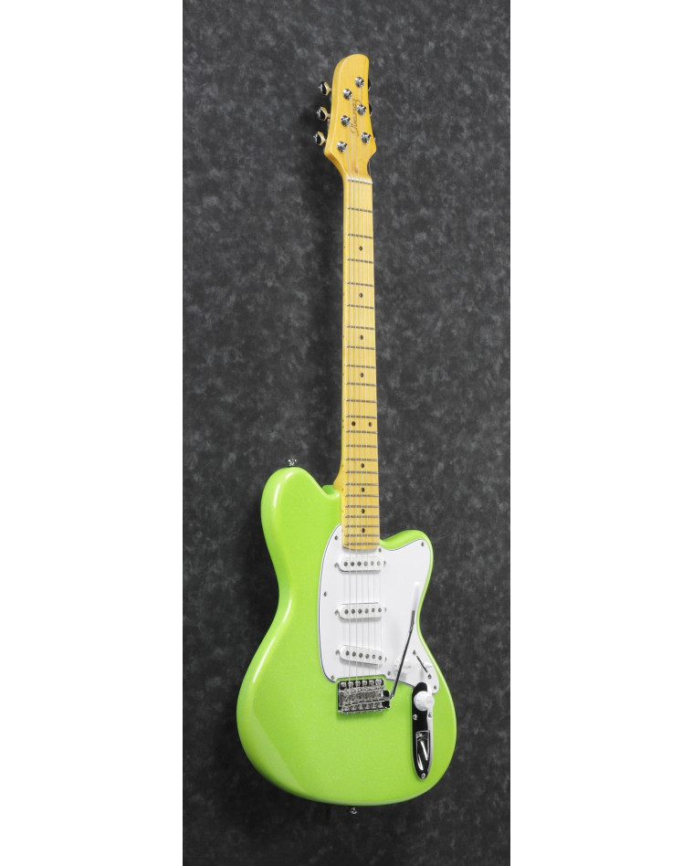 Ibanez YY10-SGS Yvette Young Signature E-Guitar 6 String - Slime Green Sparkle + Special Sticker
