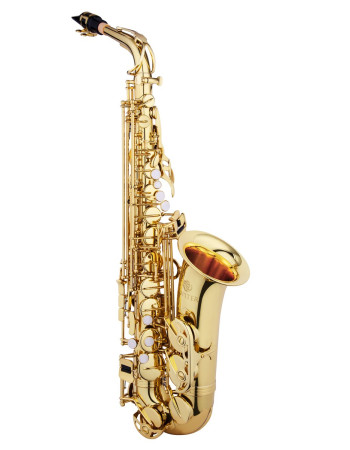 Jupiter JAS510Q Eb Alto Saxophone, Gold-lacquered