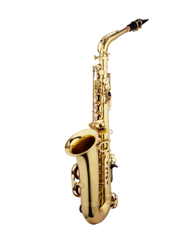 Jupiter JAS510Q Eb Alto Saxophone, Gold-lacquered