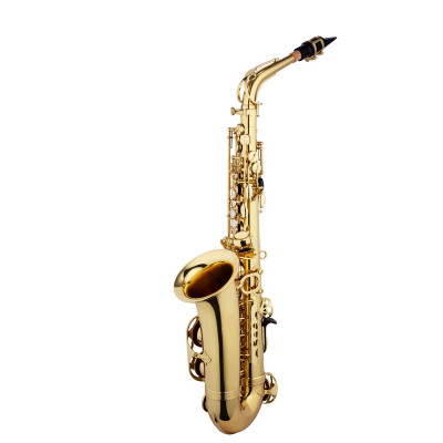 Jupiter JAS510Q Eb Alto Saxophone, Gold-lacquered