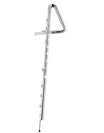 Jupiter JCF1000 Contrabass Flute, Vertical construction, B foot