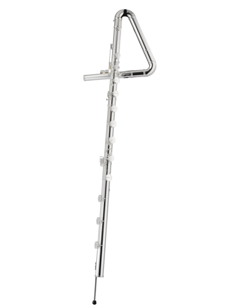 Jupiter JCF1000 Contrabass Flute, Vertical construction, B foot