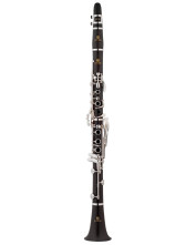 Jupiter JCL1100SQ Bb Clarinet, Grenadilla, silver-plated