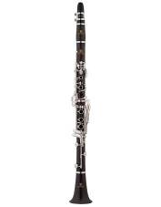 Jupiter JCL1100SQ Bb Clarinet, Grenadilla, silver-plated