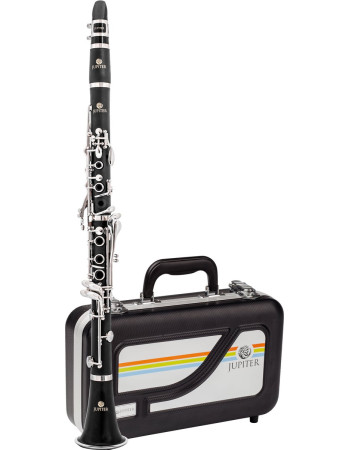 Jupiter JCL700NA Bb Clarinet, School edition, ABS, nickel-plated, ABS-Case