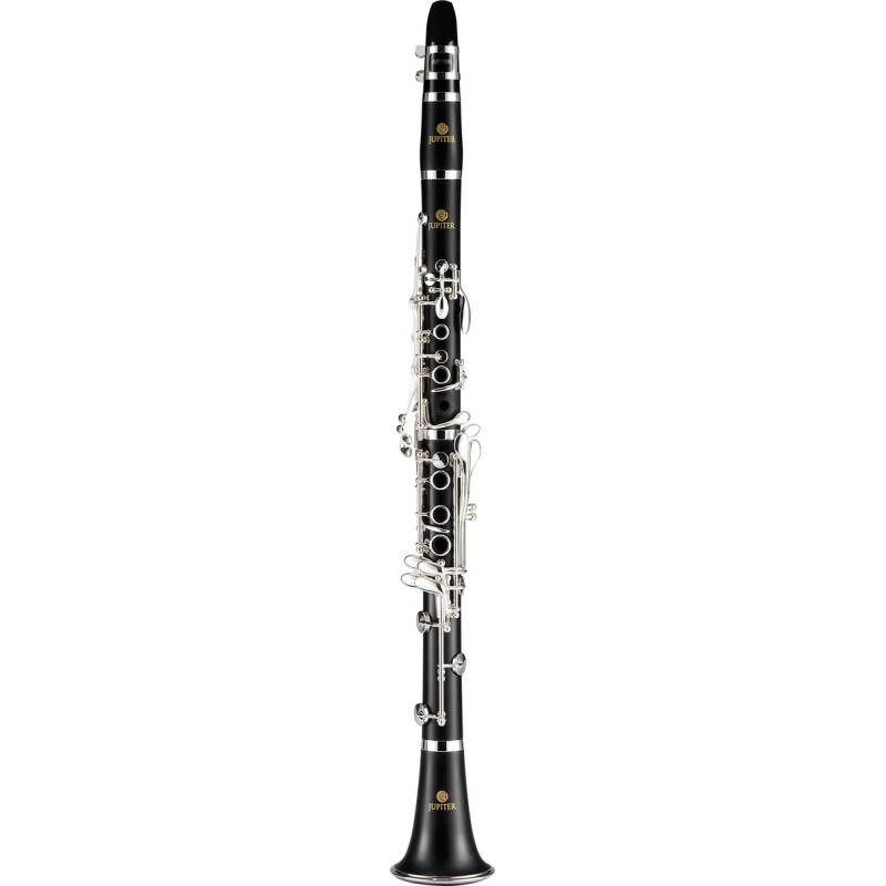 Jupiter JCL750SA Bb Clarinet, Grenadilla, silver-plated