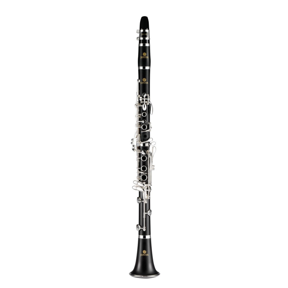 Jupiter JCL750SQ Bb Clarinet, Grenadilla, silver-plated