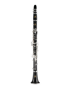 Jupiter JCL750SQ Bb Clarinet, Grenadilla, silver-plated