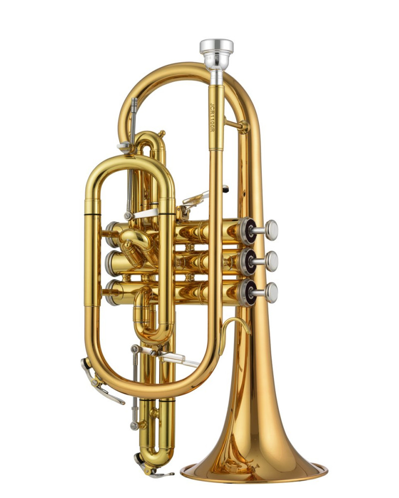 Jupiter JCR1100RQ Bb cornet, Rose brass, lacquered