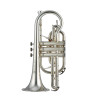 Jupiter JCR1100RSQ Bb cornet, Rose brass, silver-plated