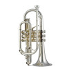 Jupiter JCR1100RSQ Bb cornet, Rose brass, silver-plated