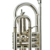 Jupiter JCR1100RSQ Bb cornet, Rose brass, silver-plated