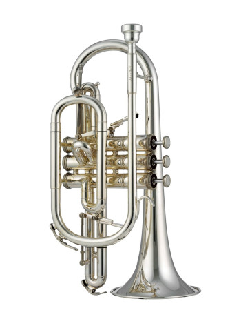 Jupiter JCR1100SQ Bb cornet, silver-plated