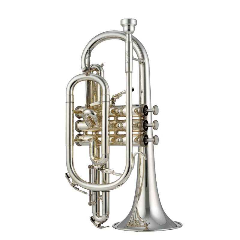 Jupiter JCR1100SQ Bb cornet, silver-plated