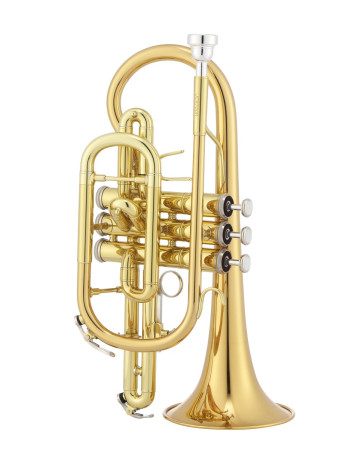 Jupiter JCR700RQ Bb Cornet, Rose brass, lacquered