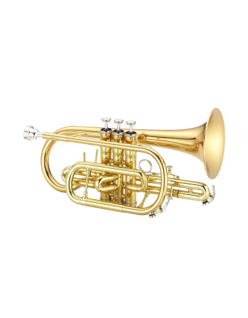 Jupiter JCR700RQ Bb Cornet, Rose brass, lacquered
