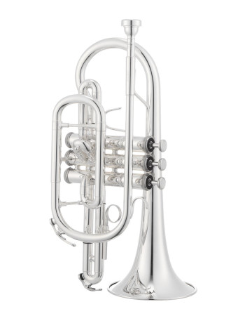 Jupiter JCR700USQ Bb Cornet, silver-plated