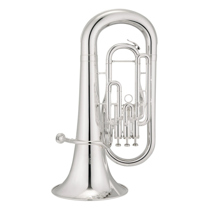 Jupiter JEP1005MS Bb Marching Euphonium, silver-plated