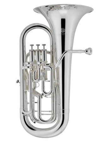 Jupiter JEP1120S Bb Euphonium, silver-plated, Compensated, 3+1 valves