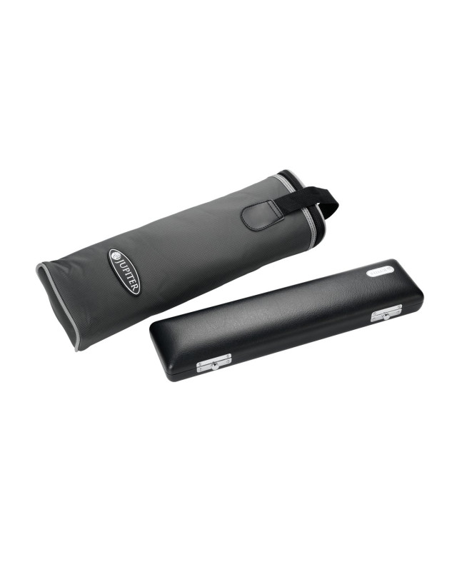 Jupiter JFL700EC-CBOX-EN Flute, E mechanism, Solid-silver riser, Concertbox, English