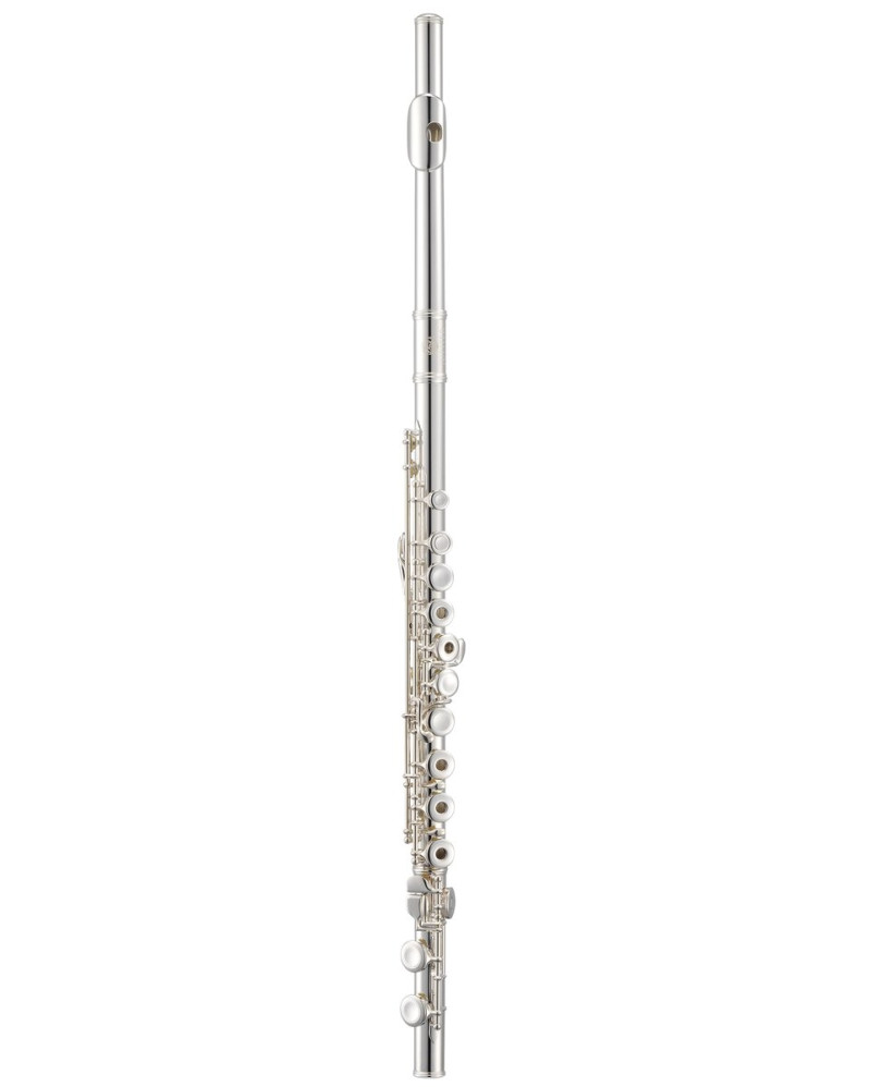Jupiter JFL700REC Flute, open-hole keys, E mechanism, Solid-silver riser