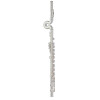 Jupiter JFL700WR Flute, Waveline, open-hole keys, Inline, C foot
