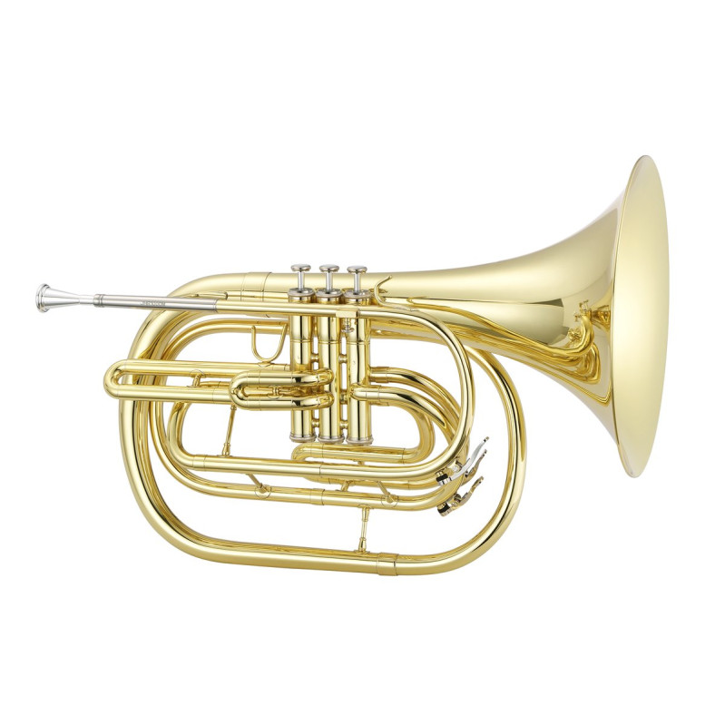 Jupiter JHR1000M Bb Marching Horn, lacquered