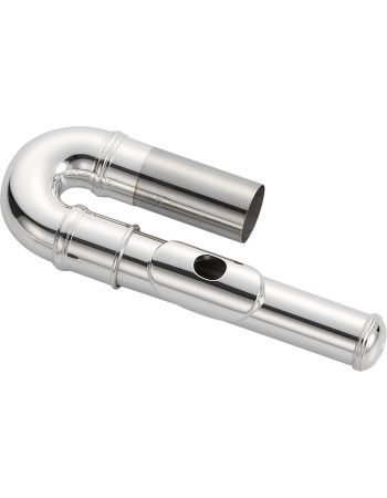 Jupiter JJAFH-1100US Headjoint, curved, Sterlingsilver (925), silver-plated, for JA F1100UE
