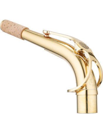 Jupiter JJASN-1100GL Neck assy, Sona Pure, gold-lacquered, for JAS1100