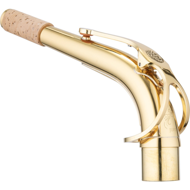 Jupiter JJASN-1100GL Neck assy, Sona Pure, gold-lacquered, for JAS1100
