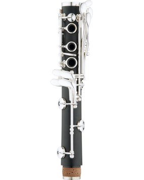 Jupiter JJCLB-1100S Lower joint, Grenadilla wood, w/posts/keys, silv.-pl., for JCL 1100S/DS