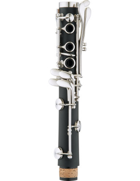 Jupiter JJCLB-700N Lower joint, ABS, w/posts/keys, nickel-plated, for JCL700N