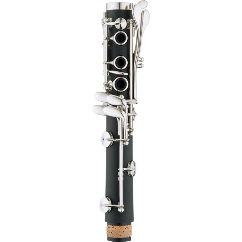 Jupiter JJCLB-700N Lower joint, ABS, w/posts/keys, nickel-plated, for JCL700N