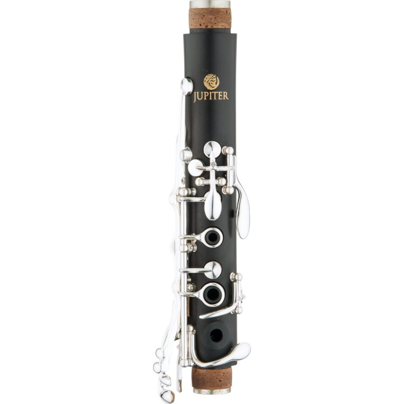 Jupiter JJCLC-1100S Upper joint, grenadilla wood, w/posts/keys, silver.-pl., for J CL1100S/DS