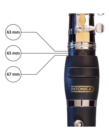 Jupiter JJCLD-INTONICA-S Intonica Barrel, ABS, silver-plated, for Boehm Clarinet