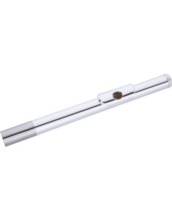 Jupiter JJFLH-700CS-2 Headjoint, straight, Sterlingsilver riser, silver-plated