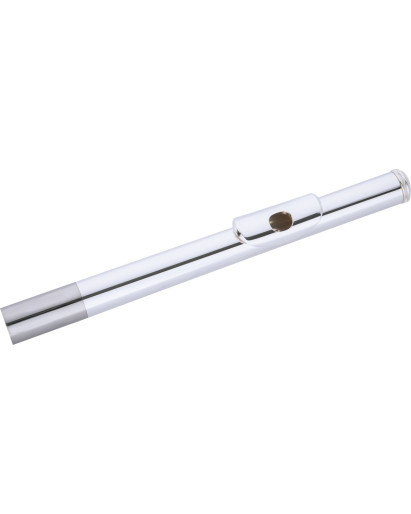 Jupiter JJFLH-700CS-2 Headjoint, straight, Sterlingsilver riser, silver-plated