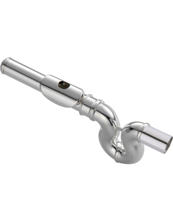 Jupiter JJFLH-700WDS-2 Headjoint, Waveline, silver-plated, for JFL700WD