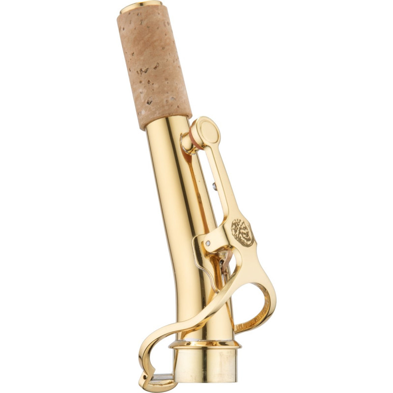 Jupiter JJSSN-1100GL-1 Neck assy, Sona Pure, curved, gold-lacquered, for JSS1100