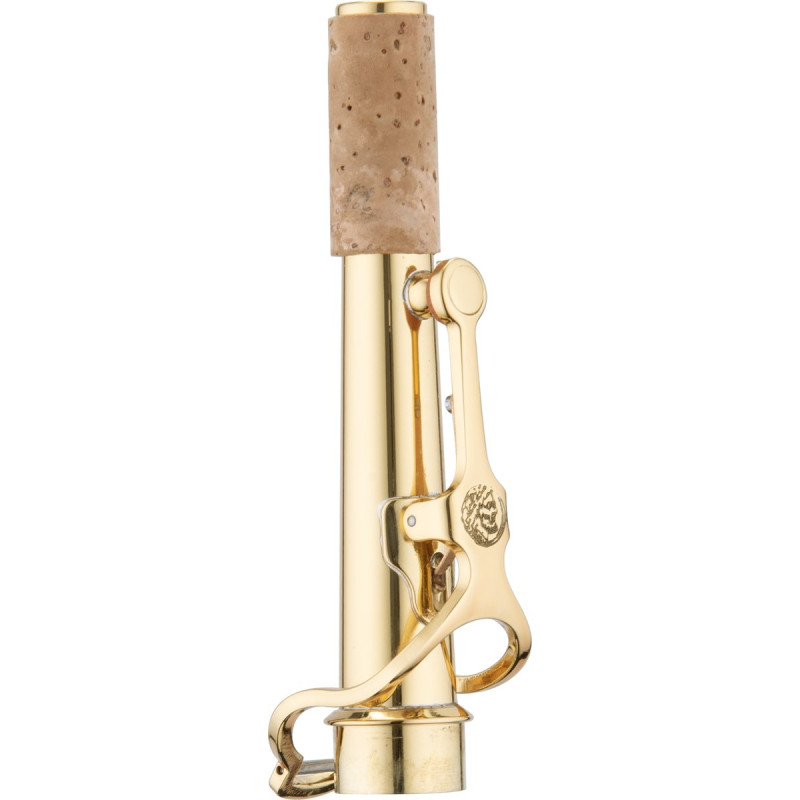 Jupiter JJSSN-1100GL Neck assy, Sona Pure, straight, gold-lacquered, for JSS1100