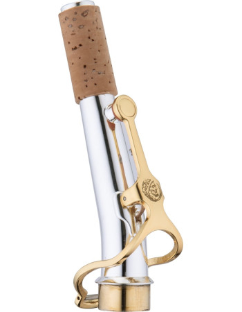 Jupiter JJSSN-1100SG-1 Neck assy, Sona Pure, curved, silv.-pl./gold-lacq. key, for JS S1100SG