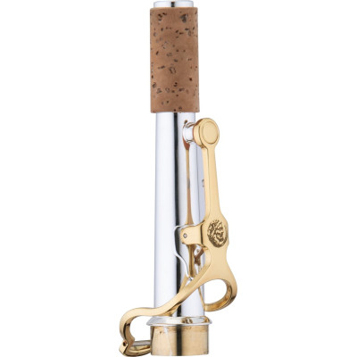 Jupiter JJSSN-1100SG Neck assy, Sona Pure, straight, silv.-pl./gold-lacq. key, for JSS1100SG