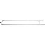 Jupiter JJTBO-700L-1 Outer hand slide assy, nickel silver, lacquered, for JTB700/71 0/710F