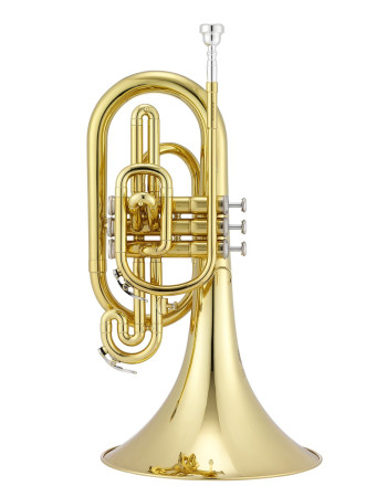 Jupiter JMP1000M F Marching Mellophone, lacquered
