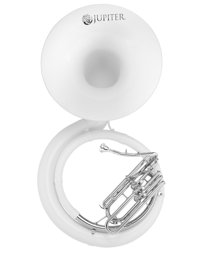Jupiter JSP1000SB BBb Sousaphone, Fiberglass, silver-plated, Bag
